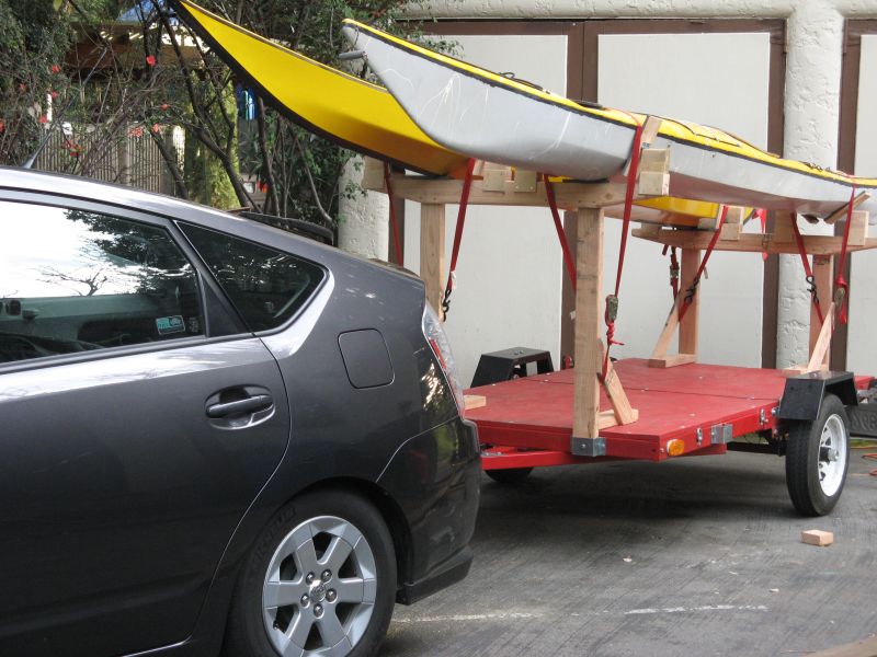 Kayak Trailer Racks